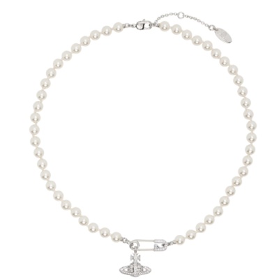 Vivienne Westwood 别针土星珍珠项链<br />&nbsp;&nbsp;&nbsp;&nbsp;&nbsp;&nbsp;&nbsp;8折&nbsp;$224（约1533.28元）