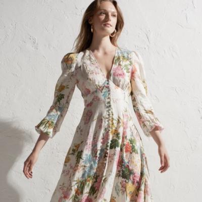 THE OUTNET 美站：Zimmermann 澳洲顶奢仙女裙 迷你吊带裙$248<br />&nbsp;&nbsp;&nbsp;&nbsp;&nbsp;&nbsp;&nbsp;低至3折