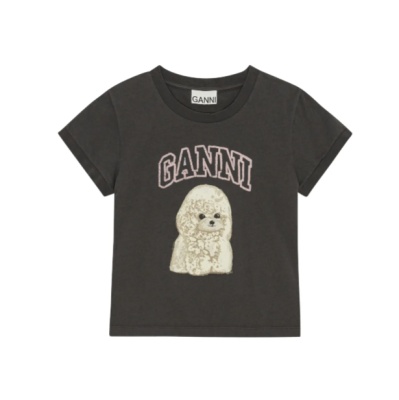 Ganni logo印花T恤<br />&nbsp;&nbsp;&nbsp;&nbsp;&nbsp;&nbsp;&nbsp;7.5折&nbsp;¥548