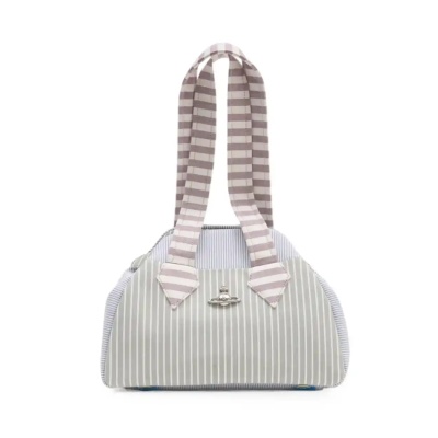 澳门站定价优势！Vivienne Westwood 西太后 Yasmine 条纹中号托特包<br />&nbsp;&nbsp;&nbsp;&nbsp;&nbsp;&nbsp;&nbsp;HK$3205（约2785.47元）