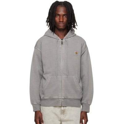 CARHARTT WORK IN PROGRESS 灰色 Nelson 连帽衫<br />&nbsp;&nbsp;&nbsp;&nbsp;&nbsp;&nbsp;&nbsp;6.4折&nbsp;$138（约932.71元）