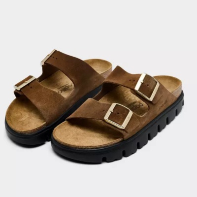 Birkenstock 勃肯 Arizona 麂皮凉拖<br />&nbsp;&nbsp;&nbsp;&nbsp;&nbsp;&nbsp;&nbsp;5.6折&nbsp;$80（约539.28元）