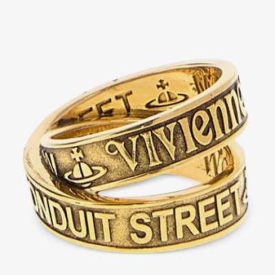 直邮大陆！Vivienne Westwood 西太后 Amos 古金色戒指<br />&nbsp;&nbsp;&nbsp;&nbsp;&nbsp;&nbsp;&nbsp;¥2485