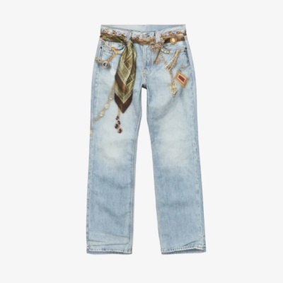 上新 港澳定价优势！ACNE STUDIOS 错视印花牛仔裤<br />&nbsp;&nbsp;&nbsp;&nbsp;&nbsp;&nbsp;&nbsp;HK$7500（约6444.75元）