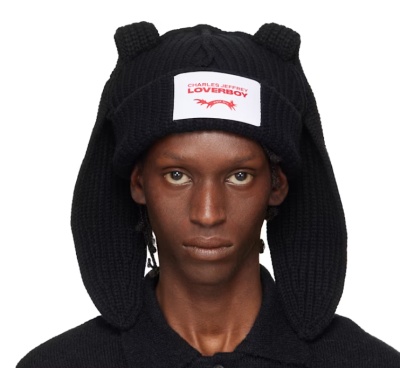 Charles Jeffrey LOVERBOY 黑色 Chunky Rabbit 毛线帽<br />&nbsp;&nbsp;&nbsp;&nbsp;&nbsp;&nbsp;&nbsp;8.4折&nbsp;$218（约1466.07元）