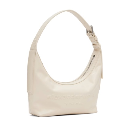 港站定价优势！ALEXANDER WANG 灰白色小号 Punch 单肩包<br />&nbsp;&nbsp;&nbsp;&nbsp;&nbsp;&nbsp;&nbsp;8折&nbsp;HK$1840（约1572.1元）