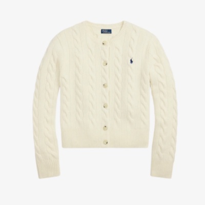 Polo Ralph Lauren 拉夫劳伦绞花针织羊毛羊绒开衫<br />&nbsp;&nbsp;&nbsp;&nbsp;&nbsp;&nbsp;&nbsp;¥1773
