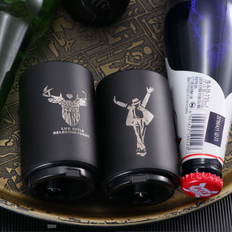 【券后价:9.9元】 啤酒开瓶器个性创意按压式自动无痕抖音开酒