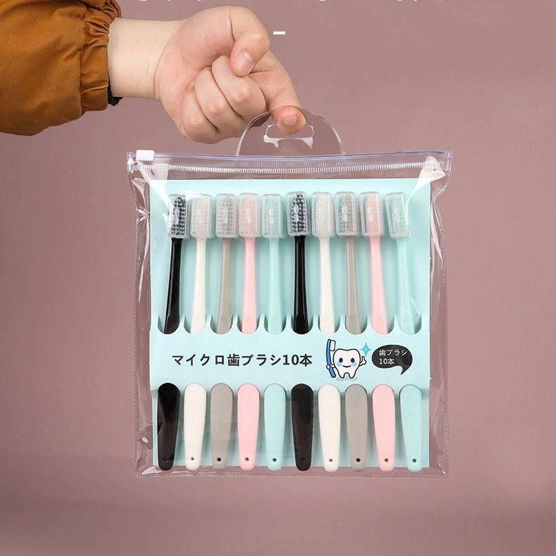 【券后价:7.8元】 一次性小头牙刷待客家用软毛成人高档酒店