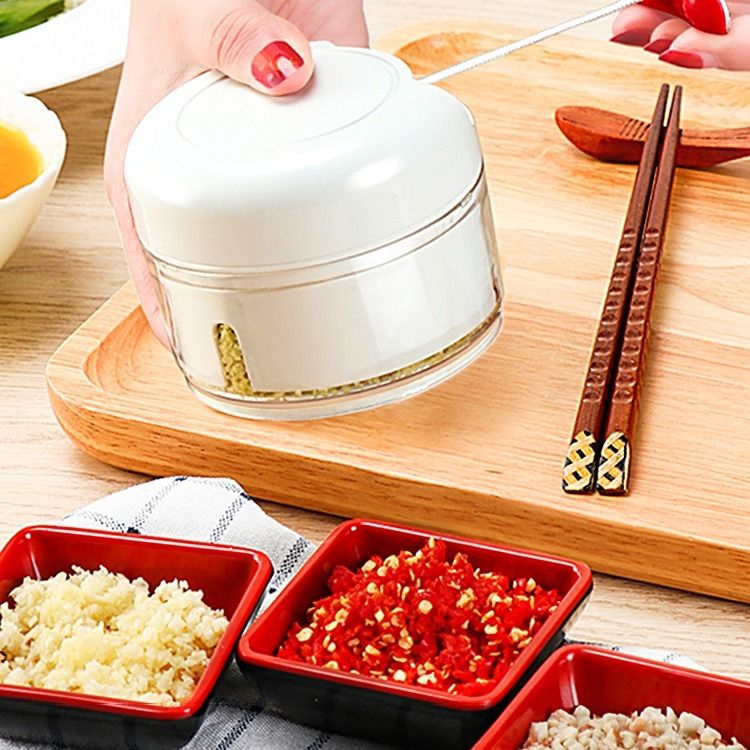 【券后价:15元】 拉蒜神器家用手动小型蒜泥器搅碎器