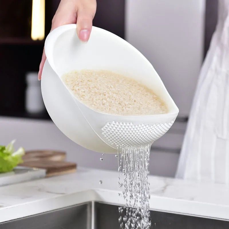 【券后价:12.9元】 淘米器洗米筛漏塑料洗菜盆沥水篮厨房菜篮子