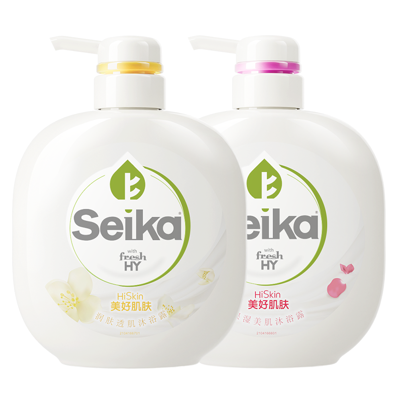 【券后价:15.9元】 赠洗发50ml*2！seika菁华润肤沐浴露500ml - 菁华旗舰店