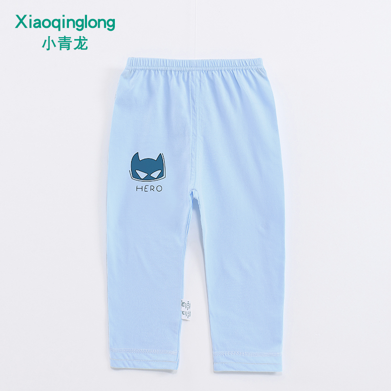 【券后价:6.9元】 【多个款式】【小青龙】儿童夏季纯棉薄长裤 - 卓宁服饰专营店