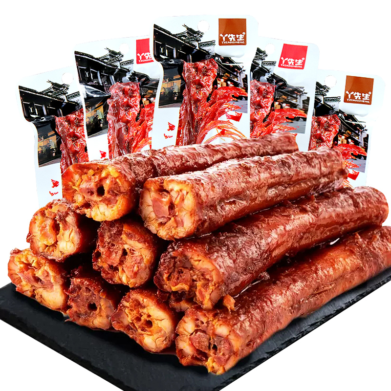 【券后价:1.9元】 长脖黑鸭味烤脖28g*2根