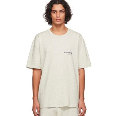 essentials灰白色logot恤补货55约347元