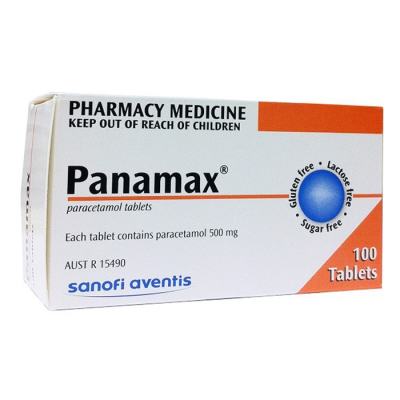 panamax扑热息痛片100片295澳币