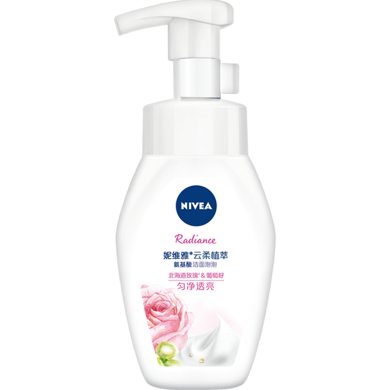 【券后价:41元】 妮维雅玫瑰养肤洁面泡180ml - nivea妮维雅官方旗舰店