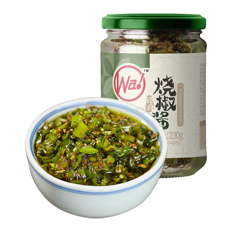 【券后价:7.8元】 川娃子炭烤烧椒酱230g*1瓶