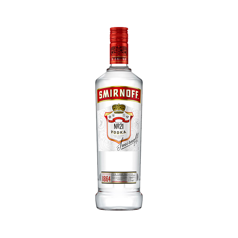 【券后价:42元】 斯米诺红牌伏特加700ml - 帝亚吉欧洋酒官方旗舰店