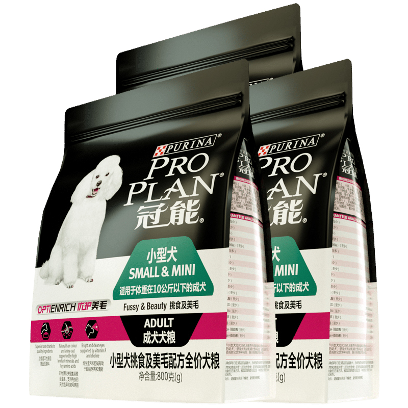 【券后价:109元】 【旗舰店】冠能挑食美毛小型成犬粮1.6kg - proplan冠能官方旗舰店
