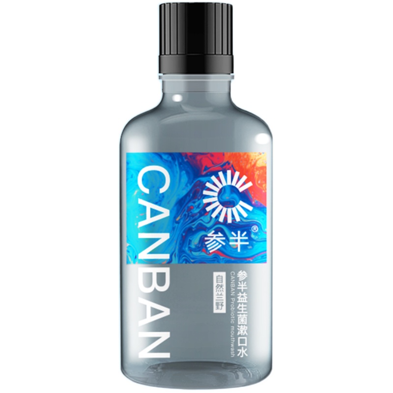 【券后价:12.9元】 参半男士益生菌漱口水500ml - 参半旗舰店