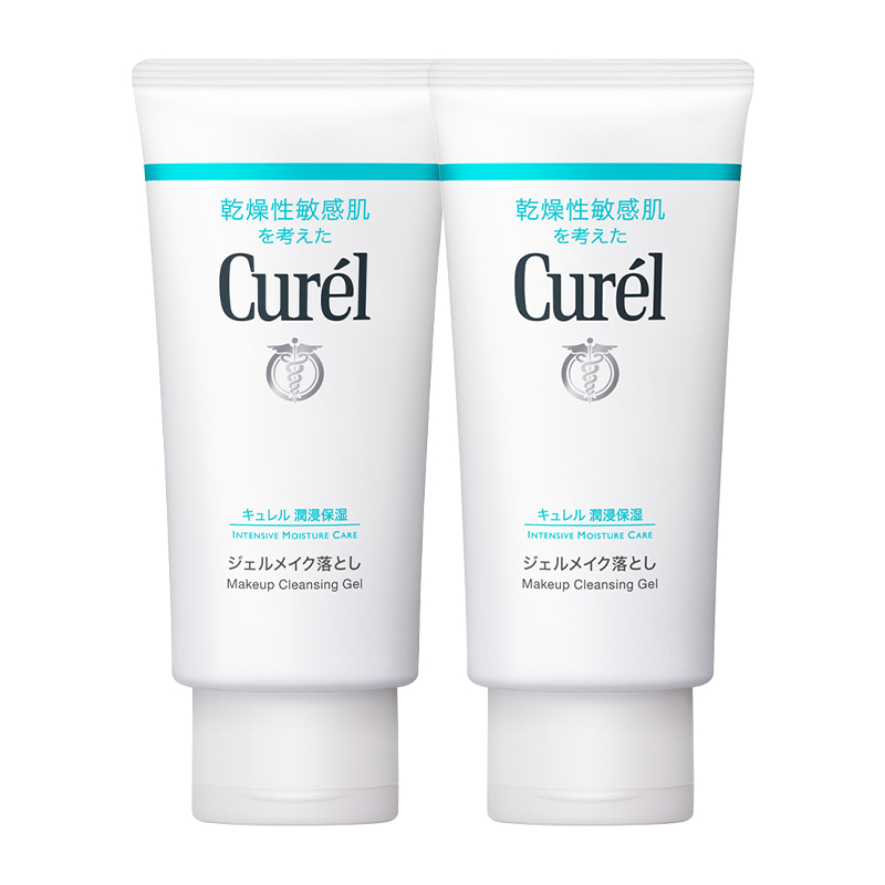 【券后价:124元】 curel珂润保湿卸妆啫喱130g*2 - 珂润官方旗舰店