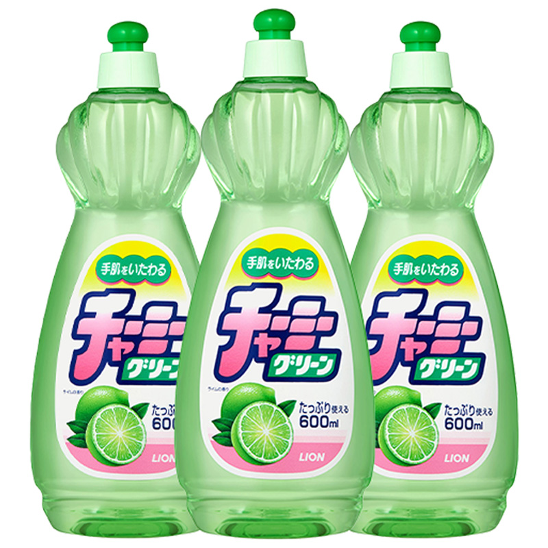 【券后价:61.31元】 狮王柠檬洗洁精蔬果餐具家庭装600ml - LION官方海外旗舰店