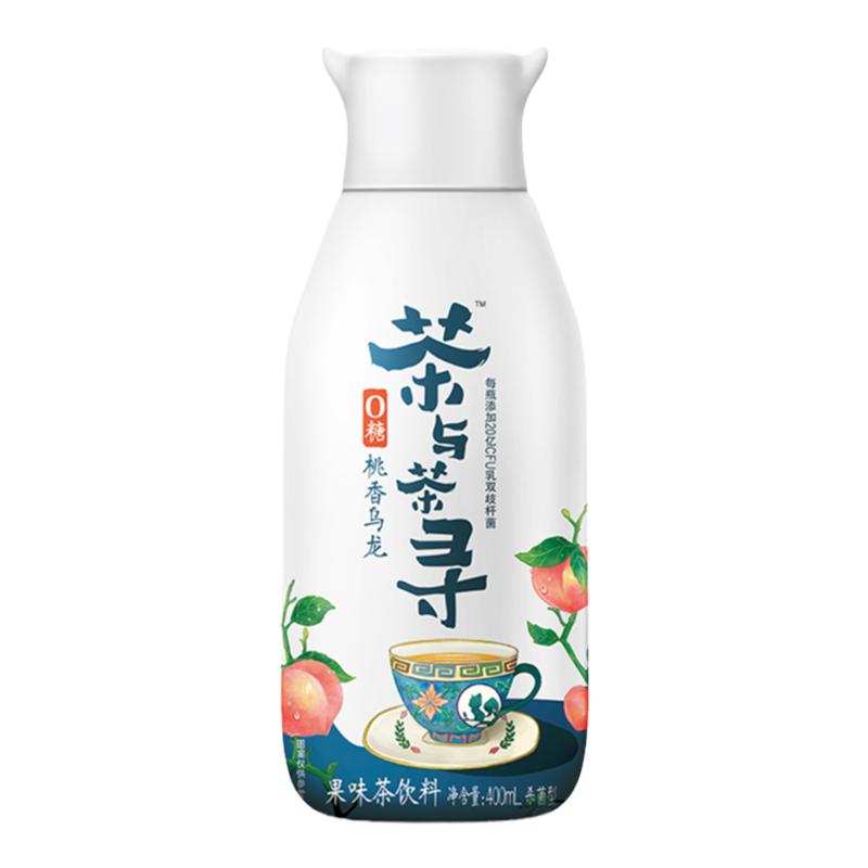 【券后价:35.4元】 【伊利联名】茶与茶寻桃香乌龙果味茶饮12瓶 - 伊利旗舰店