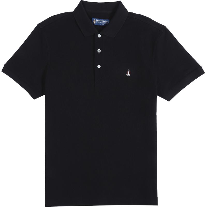 【券后价:315元】 暇步士男装夏季纯棉短袖纯色多彩POLO衫 - Hush Puppies服饰旗舰店