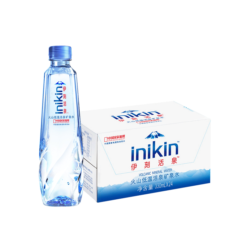 【券后价:27.4元】 伊利伊刻活泉弱碱性矿泉水330ml*24瓶 - 伊利旗舰店