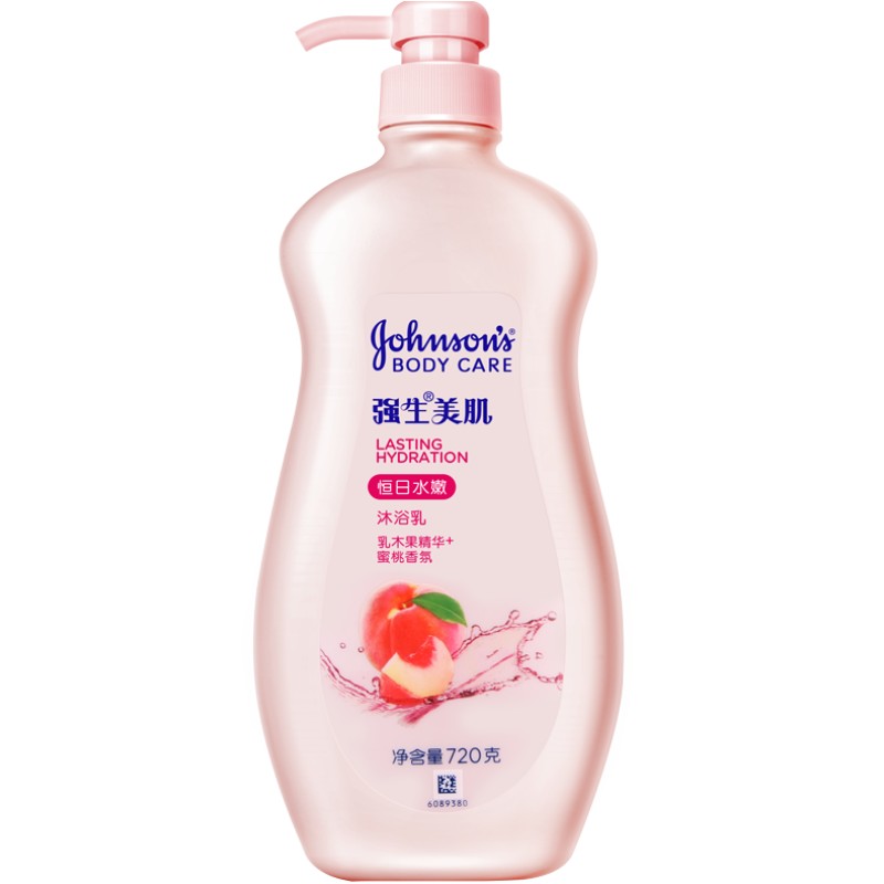 【券后价:19.9元】 强生蜜桃水润保湿美肌沐浴露720g - 强生中国官方旗舰店