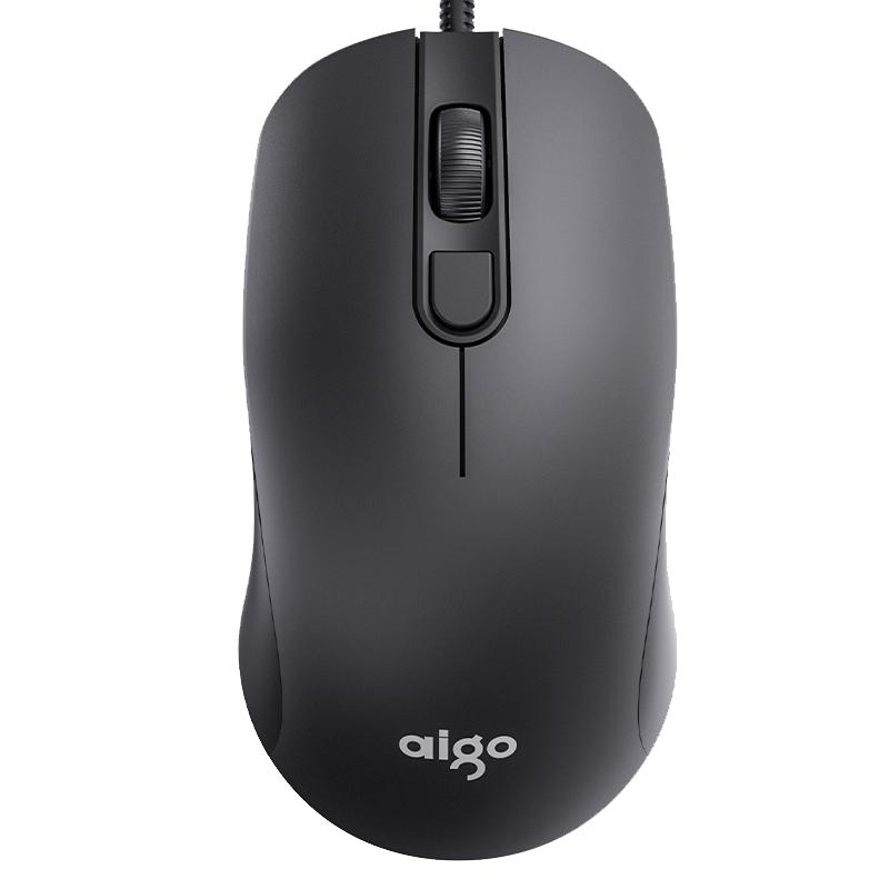 【券后价:13.9元】 【官方正品】爱国者Q21有线鼠标静音 - aigo旗舰店