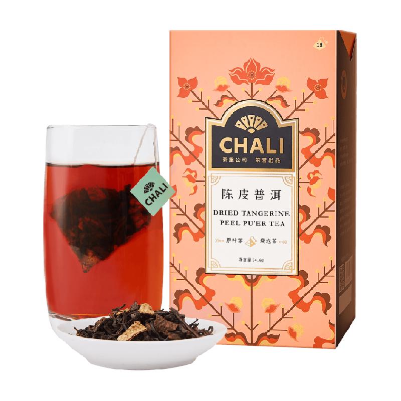 【券后价:48.2元】 【CHALI】新会陈皮普洱茶包18包 - 天猫超市