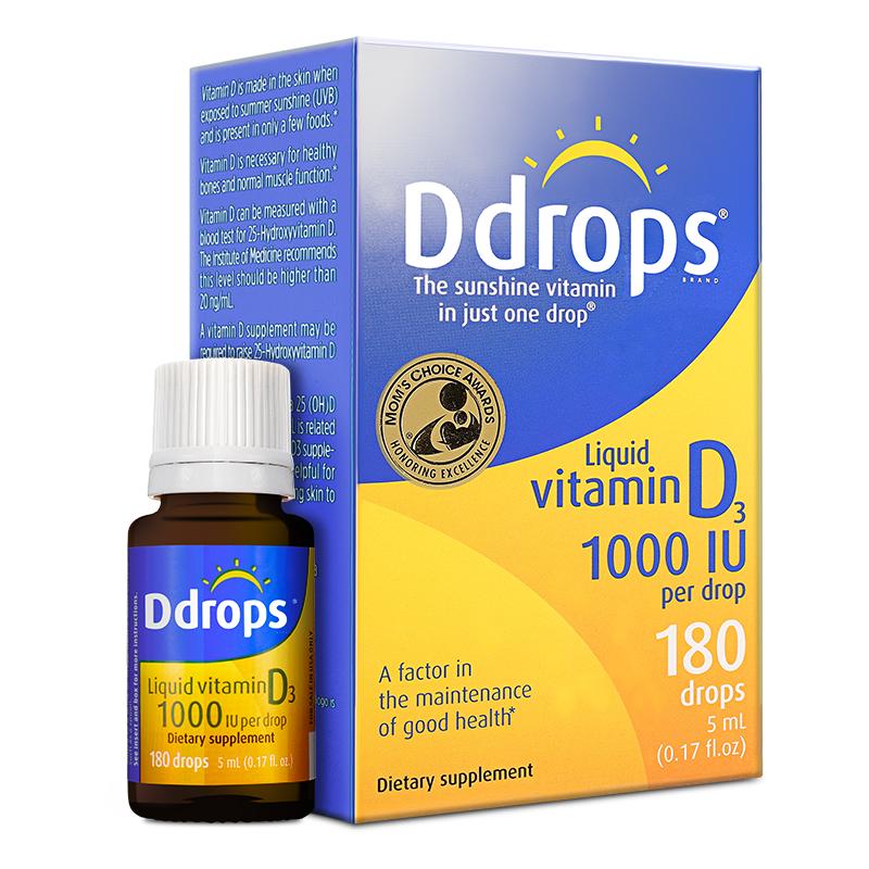 【券后价:133元】 Ddrops成人维生素d3孕妇滴剂 - Ddrops母婴海外旗舰店