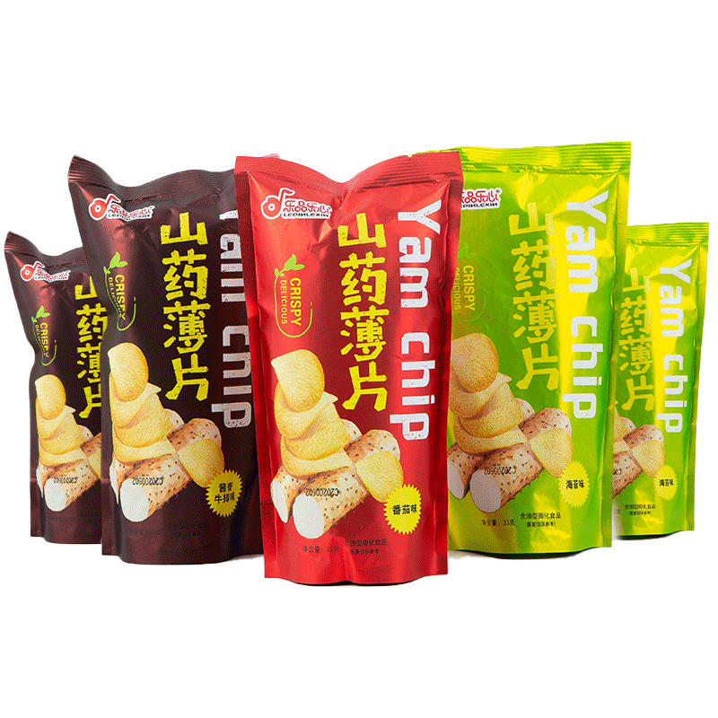 【券后价:12.9元】 【10大包】山药薄片网红薯片脆片