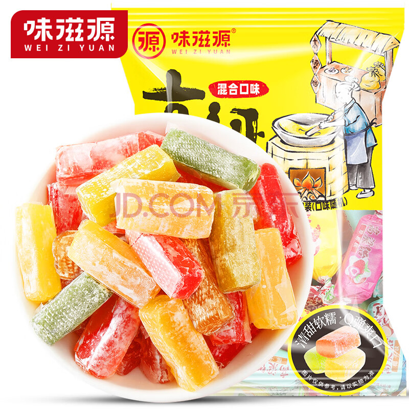 【券后价:11.9元】 味滋源高粱饴袋装拉丝软糖正宗 - 小貅食品专营店