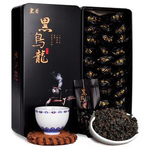 翠春园黑乌龙茶木炭技法油切乌龙茶