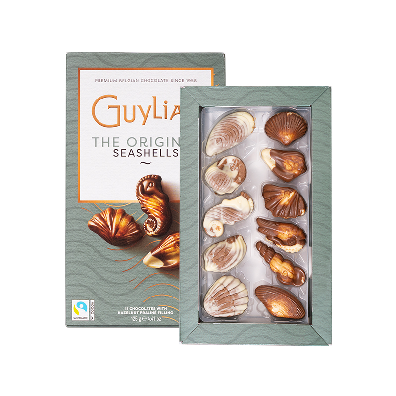 【券后价:29元】 【情人节必备】比利时进口贝壳海马巧克力！ - Guylian吉利莲旗舰店