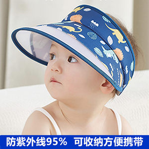 太阳帽2-10岁宝宝遮阳潮大檐帽子