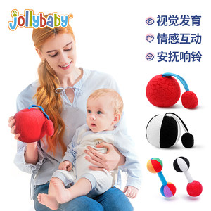 新生婴儿红色球手抓球追视宝宝玩具