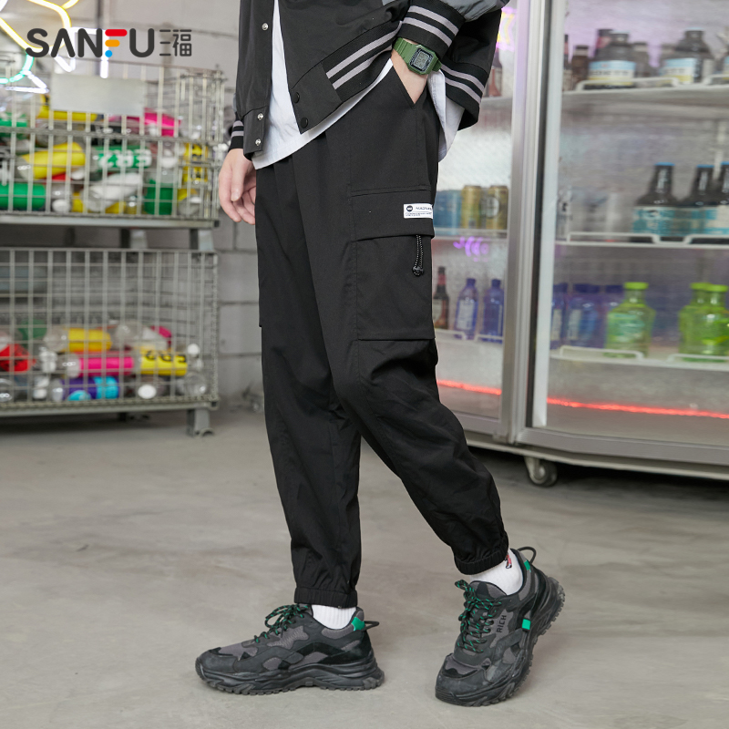 【券后价:96.35元】 3件6.8折！三福新品卡其工装裤男 - 三福服饰官方旗舰店
