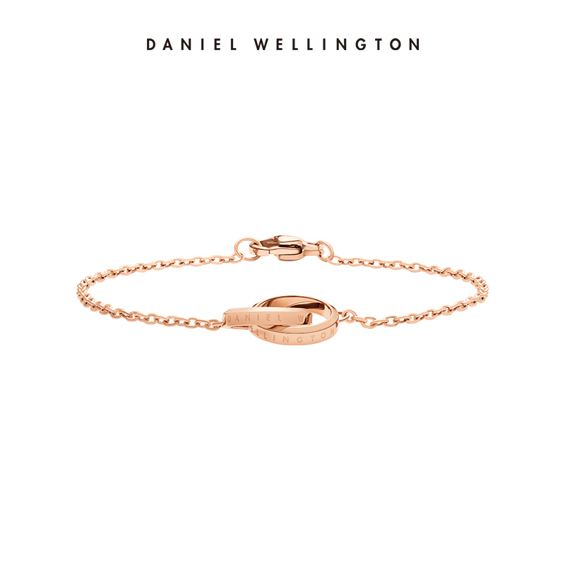 【券后价:560元】 dw手链女款ELAN系列灵动轻奢小双环 - danielwellington旗舰店