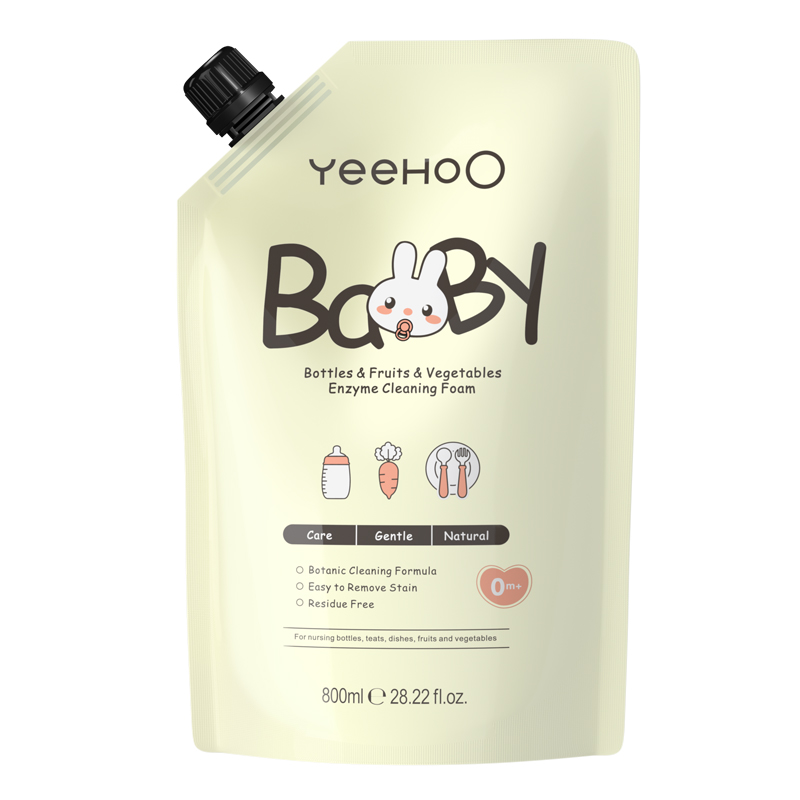 【券后价:25元】 英氏奶瓶果蔬清洁剂800ml*1 - 英氏婴童洗护旗舰店