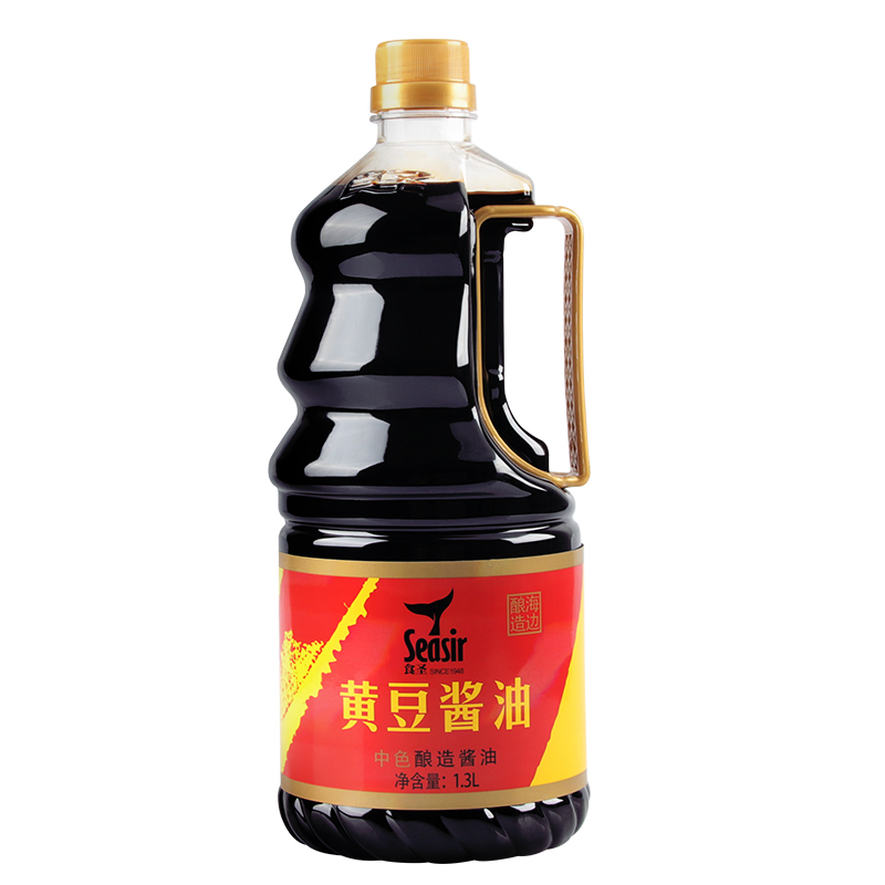 【券后价:7.72元】 可签到！食圣黄豆酱油1.3L