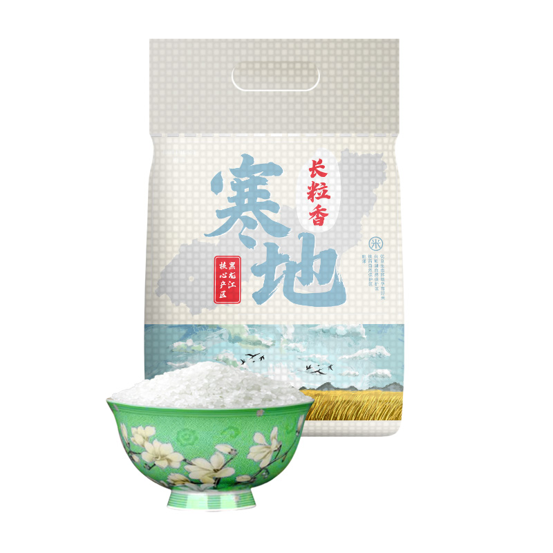 【券后价:13.9元】 前1w30%【5斤装】黑龙江寒地长粒香大米 - 逸知鲜旗舰店