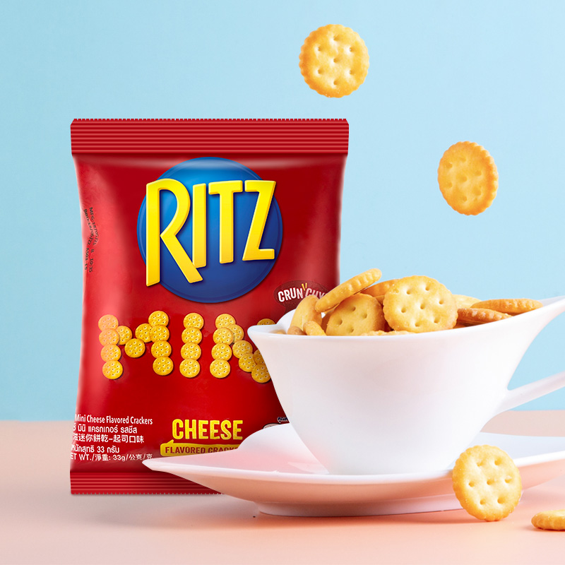 【券后价:19.84元】 RITZ进口乐之芝士咸味小饼干薄脆小圆饼 - Mondelez海外旗舰店
