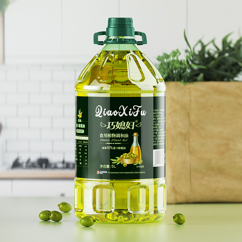 【券后价:52.9元】 【巧媳妇】橄榄调和食用油5L - 巧媳妇旗舰店