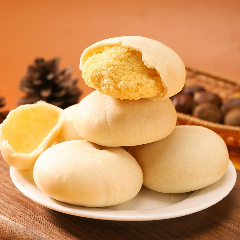 【券后价:3元】 3个选项各加购1件！绿豆板栗饼组合12枚300g