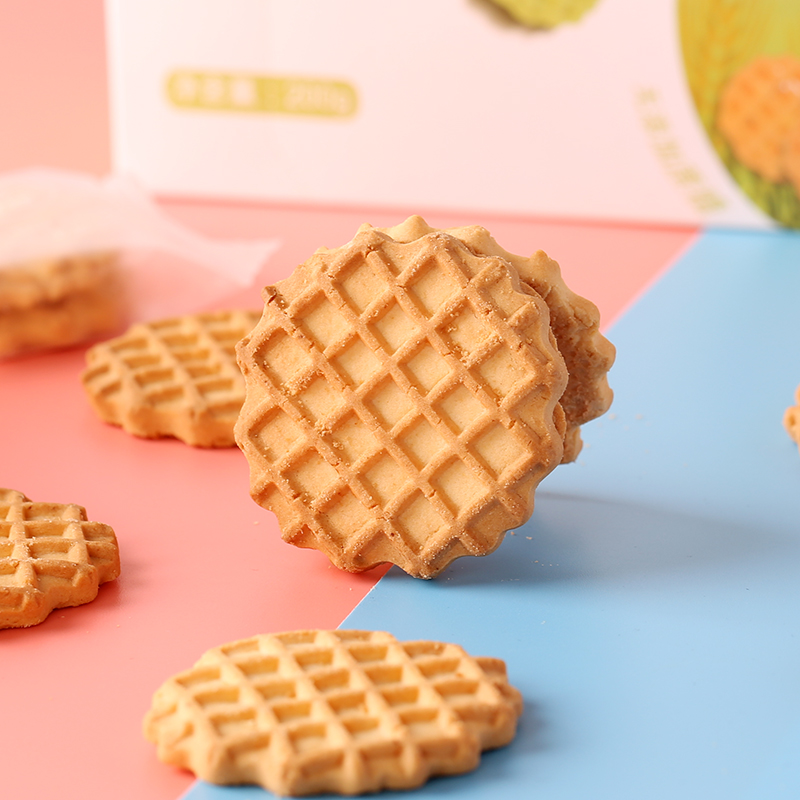 【券后价:13.9元】 轻弦！无蔗糖藜麦粗粮饼干200g×2盒 - 轻弦旗舰店