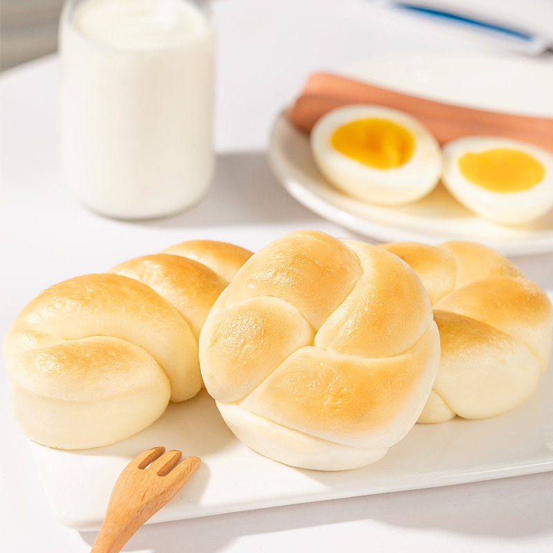 【券后价:26.8元】 港荣奶黄味蒸面包720g - 探暖旗舰店